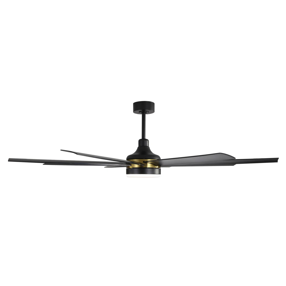 Jamii-Leigh 65/72/84 inch Large Indoor/Covered Outdoor Modern Ceiling Fan with Led Lights and Remote, 6-Speed, Reversible Quiet DC Motor, Timer, 8-ABS-Blade